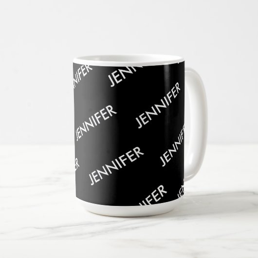 Mug Moderne Extravagant Vous L'Appelez Personnalisé No (Devant droit)
