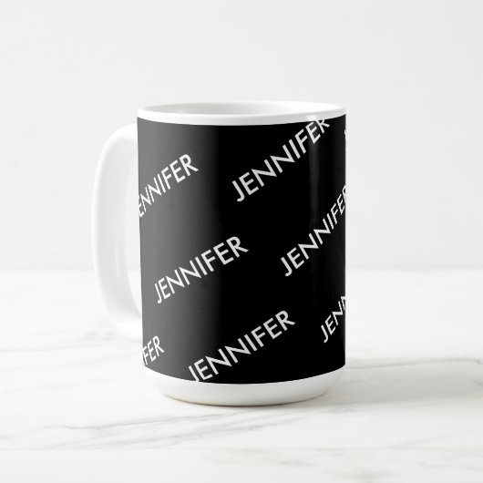Mug Moderne Extravagant Vous L'Appelez Personnalisé No (Devant gauche)