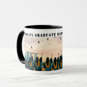 Mug Moderne Formal Bold Typographie Photo Graduation (Devant gauche)
