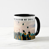 Mug Moderne Formal Bold Typographie Photo Graduation (Devant droit)