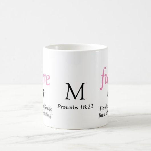 Mug Moderne Funny FUTURE MRS Christian (Centre)