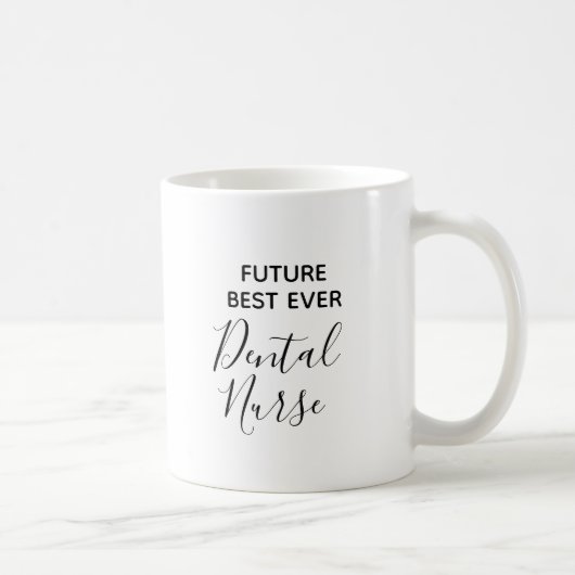 Mug Moderne Futur Meilleur jamais La typographie des i (Droite)