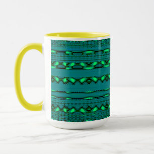 Mug Moderne Géométrique Pastel Vintage