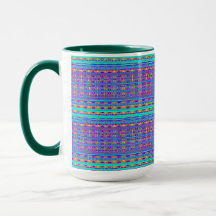Mug Moderne Géométrique Pastel Vintage