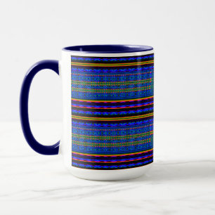 Mug Moderne Géométrique Pastel Vintage