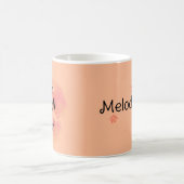 Mug moderne heureux mère jour aquarelle florale (Centre)