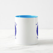 Mug Moderne Inspirationnel Blue Evil Eye Water Drops A (Centre)
