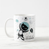 Mug Moderne J'Ai Besoin De Plus D'Espace Carton Chat N (Gauche)