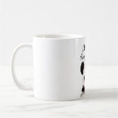 Mug Moderne Je T'Aime Beary Beaucoup Panda Noir Et Bla (Gauche)