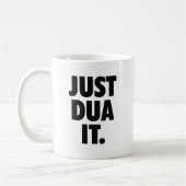 Mug Moderne Juste Dua It Musulman Pun islamique (Gauche)