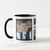 Mug Moderne le plus aimé Bonus Maman Deux Photo StepMo (Gauche)