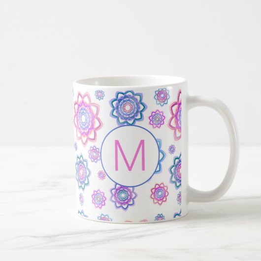 Mug Moderne Lotus Flower Pink Pasogram (Droite)
