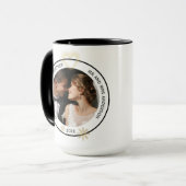 Mug Moderne M. et Mme Couple Nom Noël (Devant gauche)