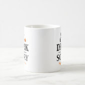Mug Moderne Manger Boire et être effrayant Joyeux Hall (Centre)