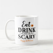 Mug Moderne Manger Boire et être effrayant Joyeux Hall (Gauche)