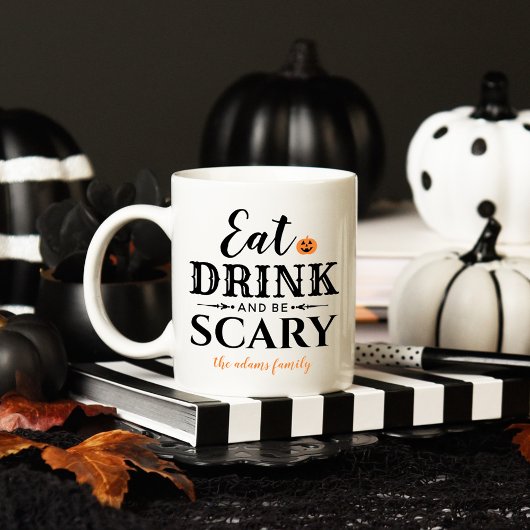 Mug Moderne Manger Boire et être effrayant Joyeux Hall