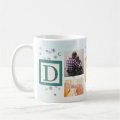 Mug Moderne meilleur DAD Ever Script Simple3 Photo Col (Gauche)