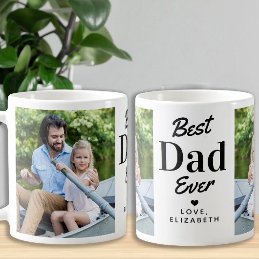 Mug Moderne Meilleur DAD Jamais Fête des pères Personn