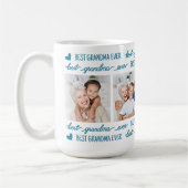 Mug Moderne Meilleur GRANDMA Jamais Personnalisé 4 Pho (Gauche)