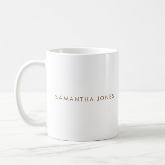 Mug Moderne minimaliste (Gauche)