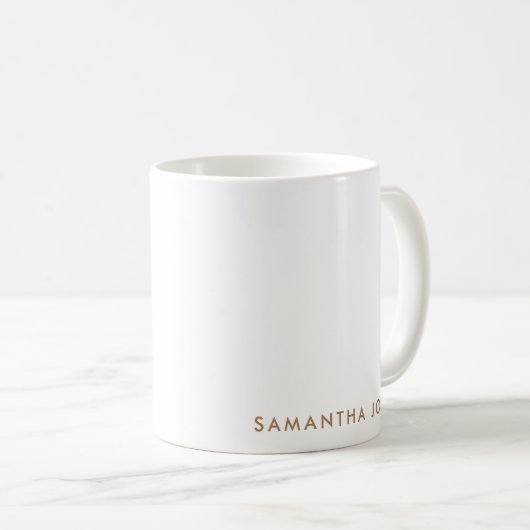 Mug Moderne minimaliste (Devant droit)