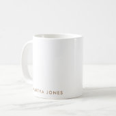 Mug Moderne minimaliste (Devant gauche)