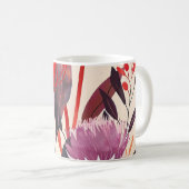Mug Moderne Minimaliste Boho Floral Botanique (Devant droit)