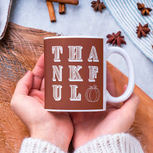 Mug Moderne minimaliste en terre cuite Merci