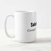 Mug Moderne minimaliste professionnel simple (Gauche)