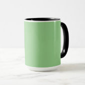 MUG MODERNE MODERNE À LA MINT VERT VÉRIFIÉ MARQUE STYL (Devant droit)