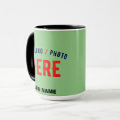 MUG MODERNE MODERNE À LA MINT VERT VÉRIFIÉ MARQUE STYL (Devant gauche)