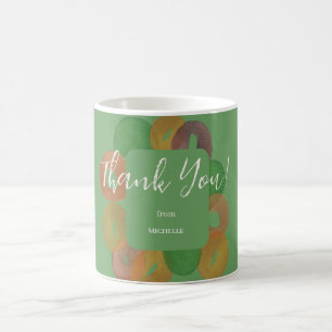 Mug Moderne Motif Coloré d'Automne pour Anniversaire A