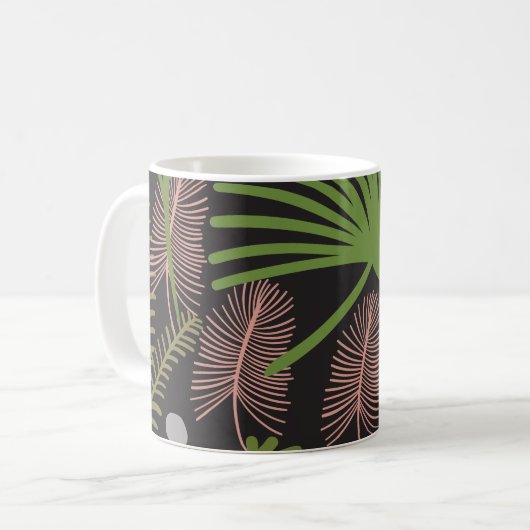Mug Moderne Motif Floral Folio (Devant gauche)