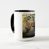 Mug Moderne Notre Premier Noël En Tant Que M. & Mme Fl (Devant gauche)