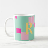 Mug Moderne Pastel Monogram (Gauche)