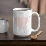 Mug Moderne Pastel Rose & Coeur Beau Cadeau<br><div class="desc">Bienvenue dans notre délicieuse collection de cadeaux Modern Pastel Rose & Coeur Lovely, exclusivement disponible sur Zazzle! Notre sélection soignée est conçue pour apporter une touche d'élégance et de charme à vos moments spéciaux. Que vous soyez en train de faire du shopping pour un proche ou de vous offrir un...</div>
