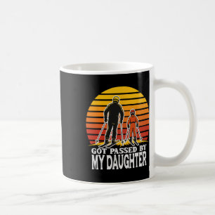 Mug Moderne Retro Fessé Par Ma Fille Conception De Ski