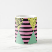 Mug Moderne Rhombus : Style Abstrait Sans Couche. (Centre)