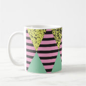 Mug Moderne Rhombus : Style Abstrait Sans Couche. (Gauche)
