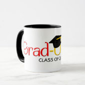 Mug Moderne Rouge Vert Jaune (Devant gauche)