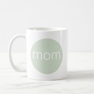 Mug Moderne Sage Green Maman