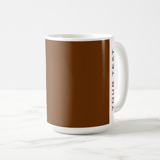 Mug Moderne Simple Design Modèle Nom ou Texte Grand (Devant droit)