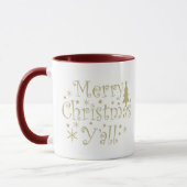 Mug Moderne Simple Joyeux Noël fête (Gauche)