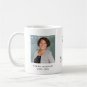 Mug Moderne Simple Mémorial de Photo Souvenir (Gauche)