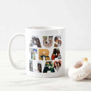 Mug Moderne tendance AUSTRALIE Coeur 10 Photo Collage