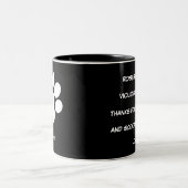 Mug moderne tendance "Votre animal de compagnie Pa (Centre)