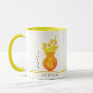 Mug Moderne Unique Cute Famille Meilleure Tante Chaque