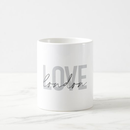 Mug Moderne, urbain, simple, cool, design Love London (Centre)