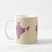 Mug Modes d'épices prunes Inde (Gauche)