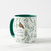 Mug Modifier la conservation des papillons Monarques (Devant gauche)